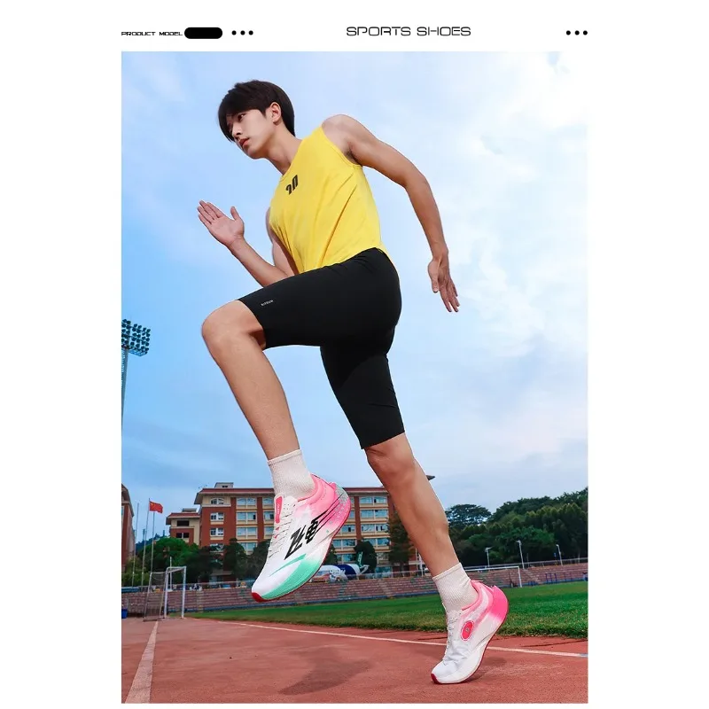 Business racing running shoes, full-length carbon plate cushioning, rebound, ultra light and breathable marathon sports shoes
Business racing running shoes, full-length carbon plate cushioning, rebound, ultra light and breathable marathon sports shoes