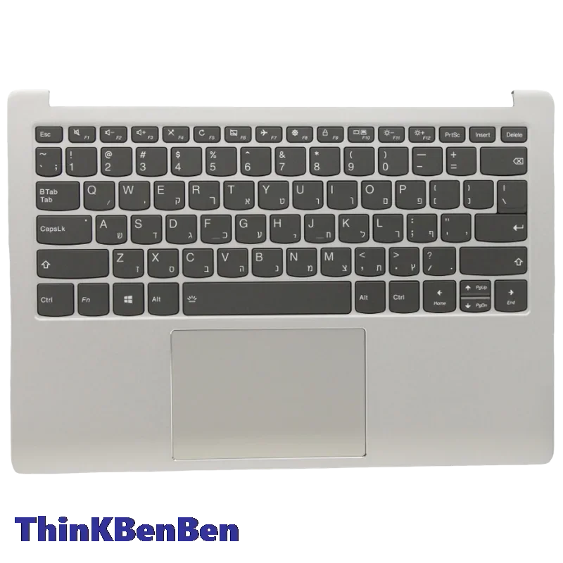 HB Hebrew Israel Silver Keyboard Upper Case Palmrest Shell Cover For Lenovo Ideapad S540 13 13IML 13API 13ARE 13ITL 5CB0W43724
HB Hebrew Israel Silver Keyboard Upper Case Palmrest Shell Cover For Lenovo Ideapad S540 13 13IML 13API 13ARE 13ITL 5CB0W43724