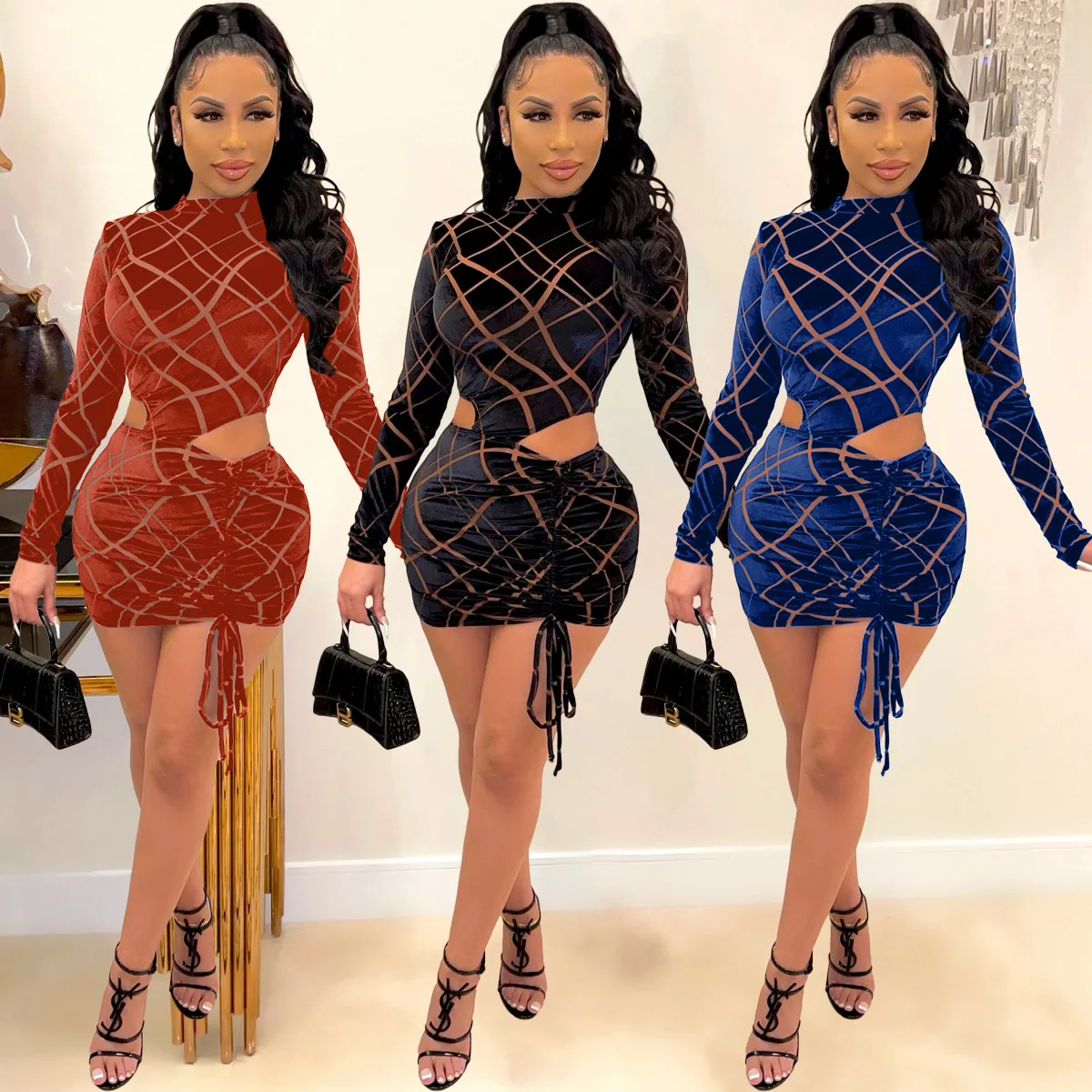 European and American fashion casual new slim sexy women's dress summer dress y2k dress mini dress
European and American fashion casual new slim sexy women's dress summer dress y2k dress mini dress