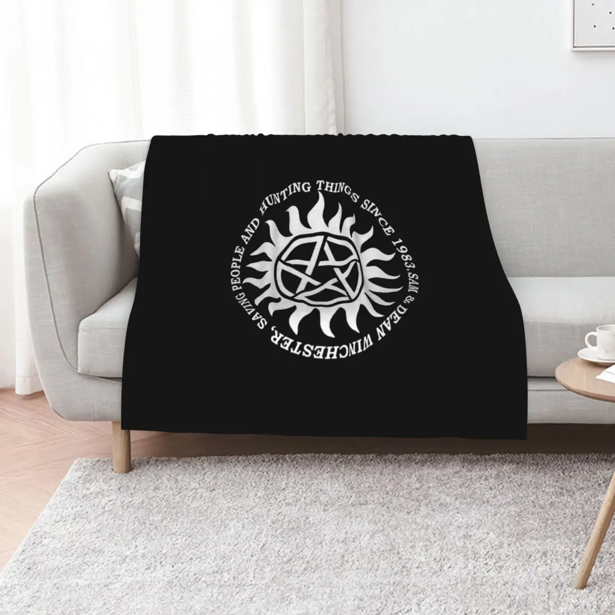 Supernatural Throw Blanket Easy Care Comfortable Blanket for Couch
Supernatural Throw Blanket Easy Care Comfortable Blanket for Couch