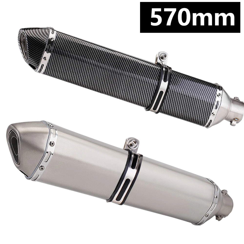 Factory Direct Selling 38-51mm 370mm 470mm 570mm Durable Stainless Steel Universal Motorcycle Exhaust Vent Pipe With Muffler
Factory Direct Selling 38-51mm 370mm 470mm 570mm Durable Stainless Steel Universal Motorcycle Exhaust Vent Pipe With Muffler