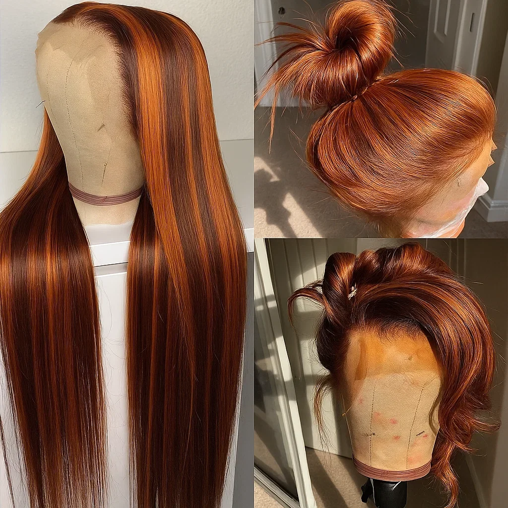 Простота установки # 4/350 Коричневый Мелированный Парик 5x5 Закрытие Бесклеевой Бразильский Омбер Имбирный Цвет Кости Прямые Парики Человеческих Волос
Простота установки # 4/350 Коричневый Мелированный Парик 5x5 Закрытие Бесклеевой Бразильский Омбер Имбирный Цвет Кости Прямые Парики Человеческих Волос