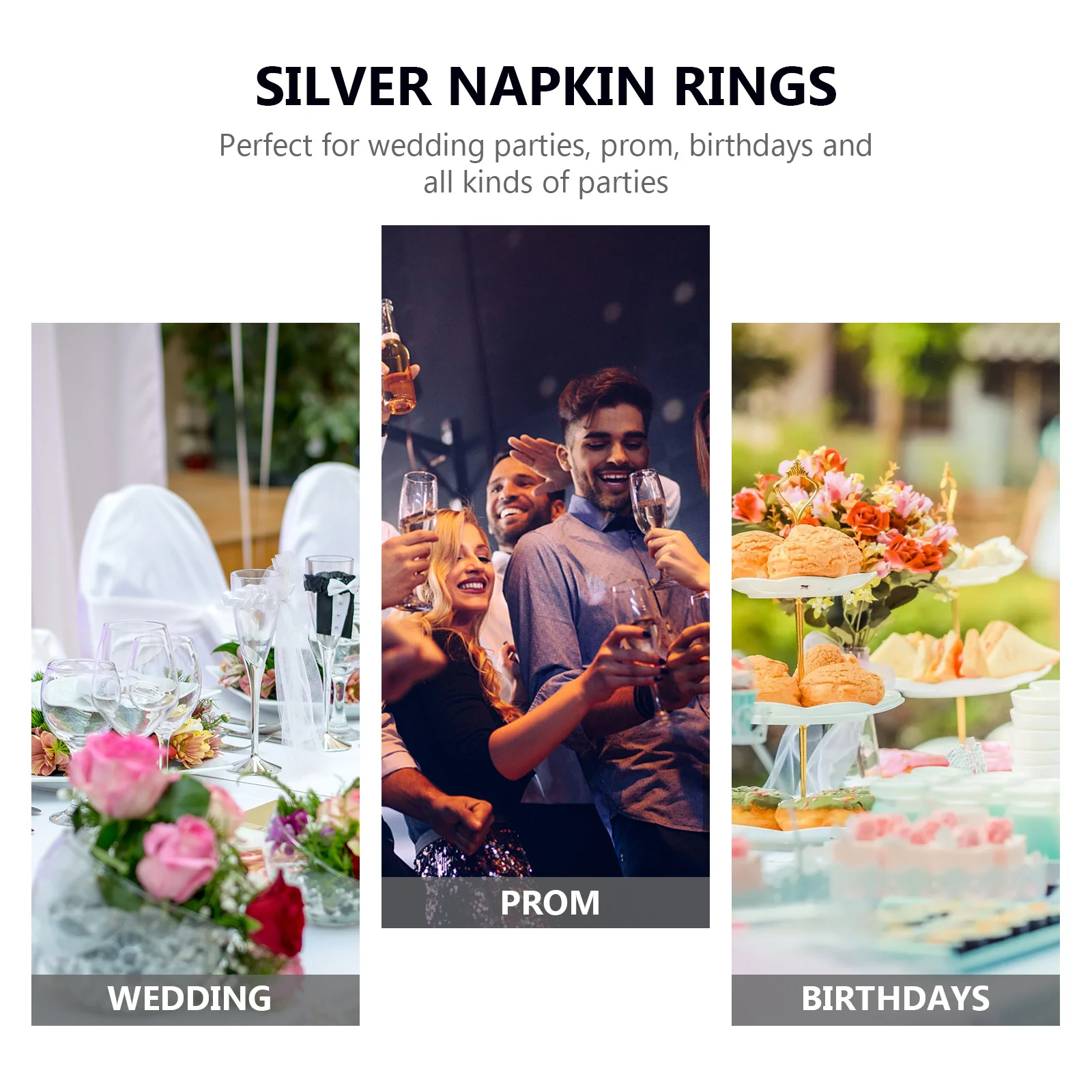 10Pcs Silver Metal Napkin Rings Serviette Buckle for Wedding Party Birthday Dinner Table Decoration Napkin Rings
10Pcs Silver Metal Napkin Rings Serviette Buckle for Wedding Party Birthday Dinner Table Decoration Napkin Rings