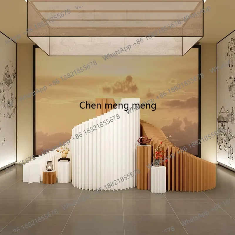 Customized Eco-Friendly Kraft Paper Room Divider - Foldable Privacy Screen for Events, Office & Home Decor | Portable & Lightwei
Customized Eco-Friendly Kraft Paper Room Divider - Foldable Privacy Screen for Events, Office & Home Decor | Portable & Lightwei
