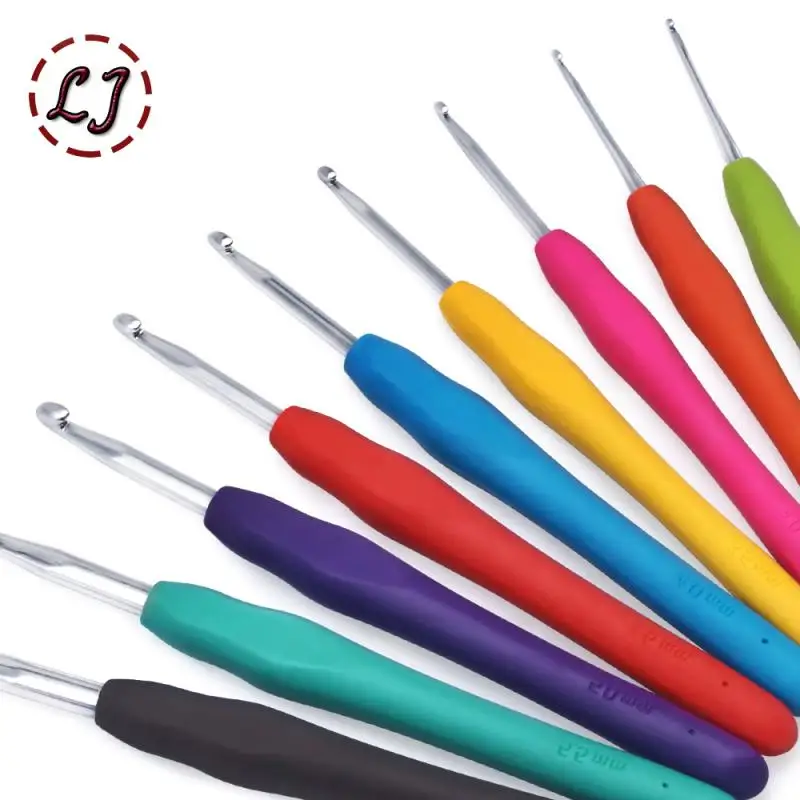 Silicone Soft Handle Crochet Knitting Needles Set Colorful Soft Grip Cushioned Handles Knitting Needles Non-slip Handle Hooks
Silicone Soft Handle Crochet Knitting Needles Set Colorful Soft Grip Cushioned Handles Knitting Needles Non-slip Handle Hooks
