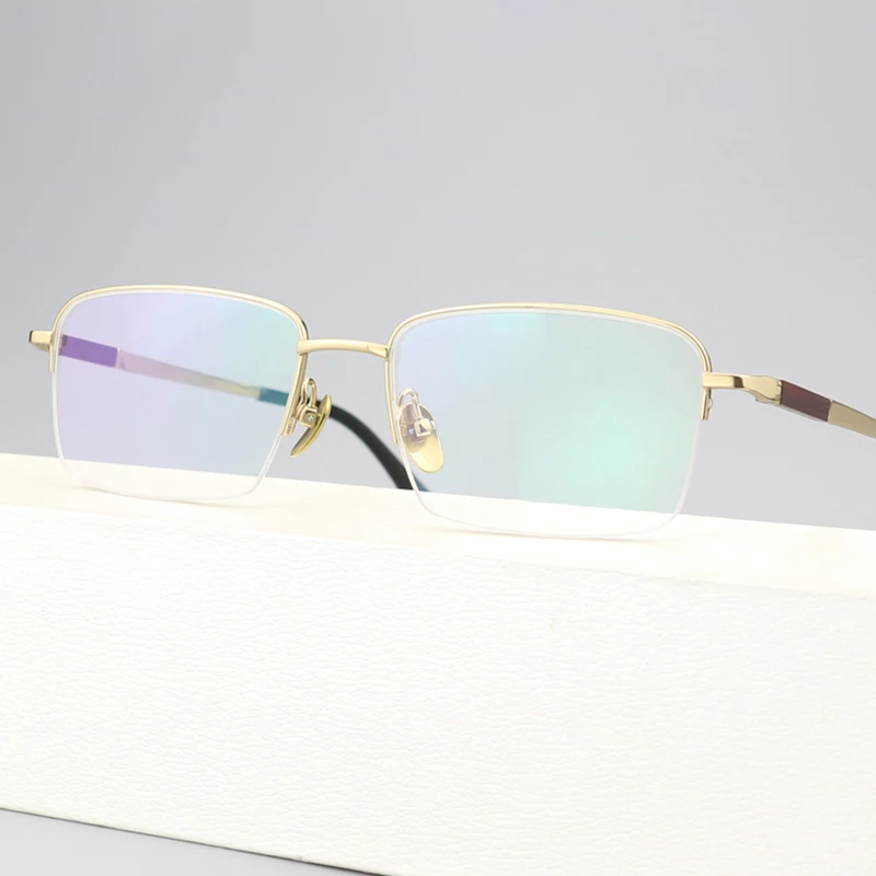 Top Quality Pure Titanium Glasses Light Frame Men Optical Eyewear Rosewood Temple Elegant Prescription Women Spectacle
Top Quality Pure Titanium Glasses Light Frame Men Optical Eyewear Rosewood Temple Elegant Prescription Women Spectacle