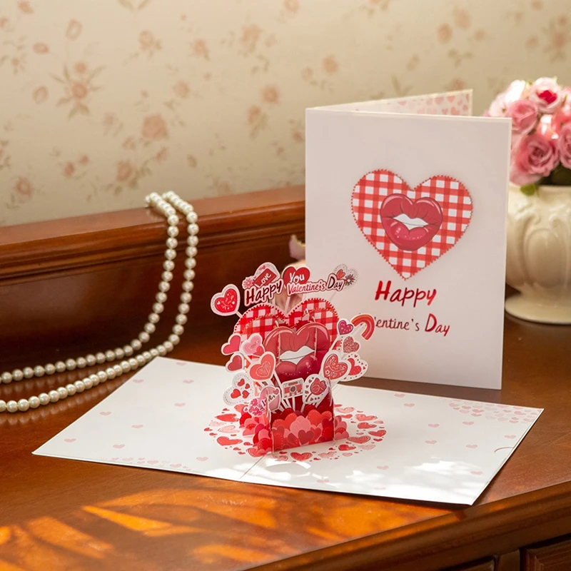 1 Set Valentines Day Anniversary Wedding Invitation Greeting Thank You Cards 3D Folding Love Card For Wife And Girlfriend Gift
1 Set Valentines Day Anniversary Wedding Invitation Greeting Thank You Cards 3D Folding Love Card For Wife And Girlfriend Gift