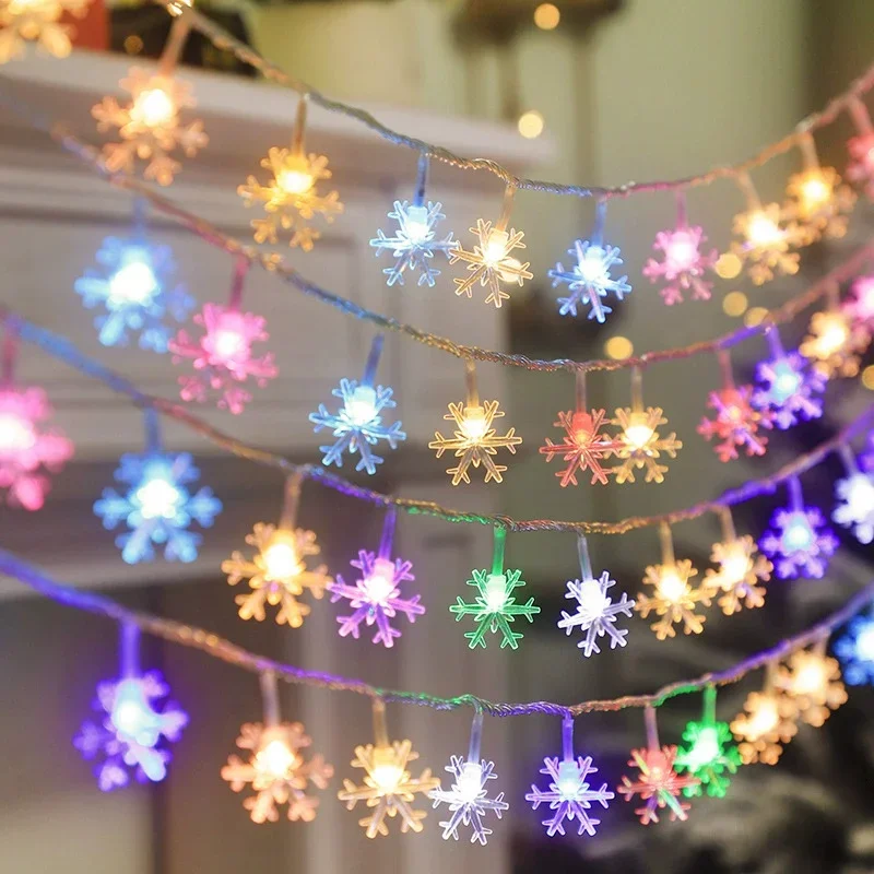 Snowflake Lights String LED Festoon Light Battery Box Christmas Tree Light Aesthetic Room Wedding Party New Year Decoration
Snowflake Lights String LED Festoon Light Battery Box Christmas Tree Light Aesthetic Room Wedding Party New Year Decoration