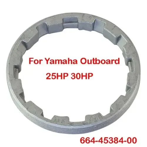 Подвесная гайка с кольцевым замком 664-45384-00 для подвесного мотора Yamaha C25 C30 30HP 25HP
Подвесная гайка с кольцевым замком 664-45384-00 для подвесного мотора Yamaha C25 C30 30HP 25HP