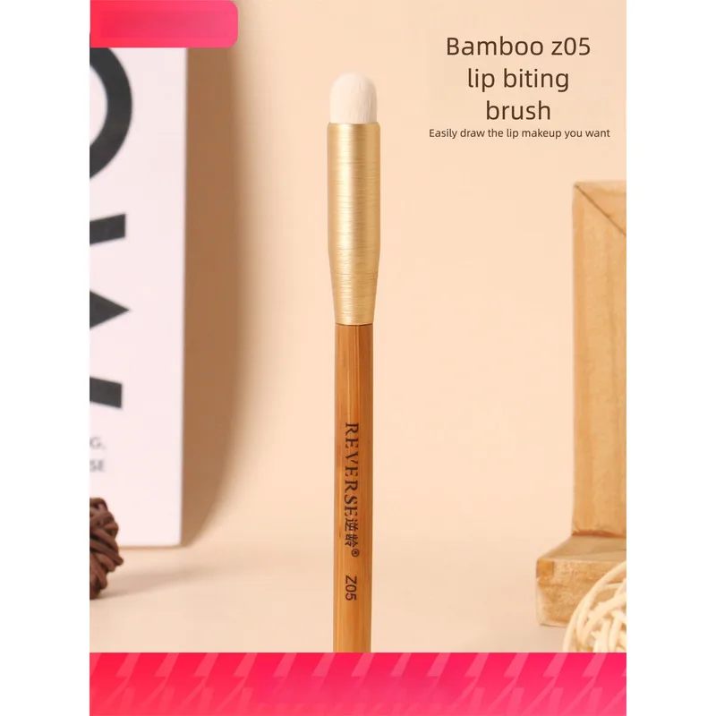 Reverse Age Bamboo Wood Z05 Round Head Lip Soft Bristles Convenient Beginner Makeup Brush
Reverse Age Bamboo Wood Z05 Round Head Lip Soft Bristles Convenient Beginner Makeup Brush