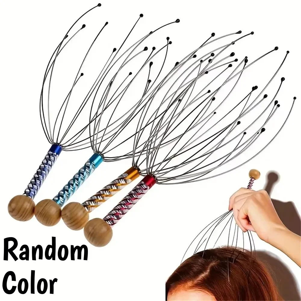 Octopus-Shaped Scalp Massager Manual Head Massager with Claw Design Relaxing Head Grabber for Soothing Massage Experience Acces
Octopus-Shaped Scalp Massager Manual Head Massager with Claw Design Relaxing Head Grabber for Soothing Massage Experience Acces