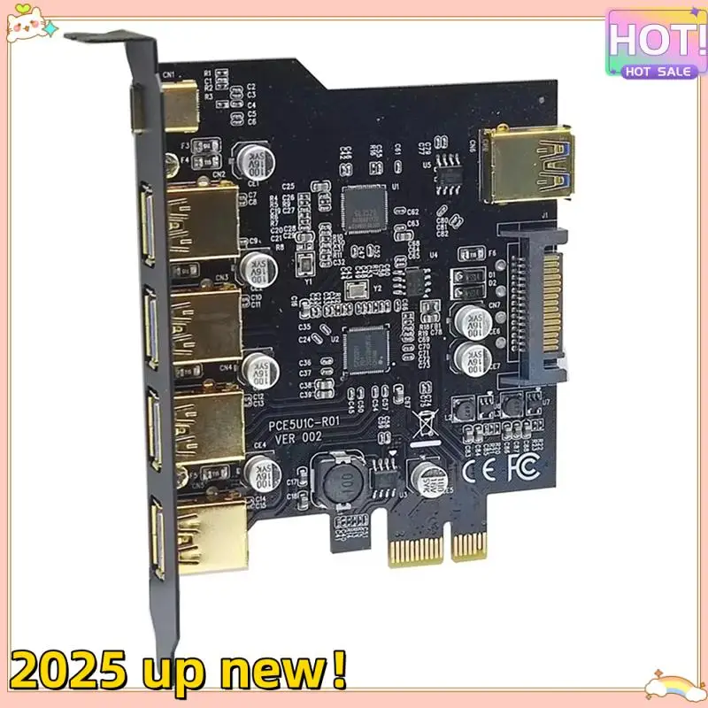 Classy-USB 3.2 PCIE Expansion Card PCIE 1X To USB 3.2 TYPE-C USB 3.2 Gen1 Adapter Multiplier USB3.2 PCI E Controller 5Gbps
Classy-USB 3.2 PCIE Expansion Card PCIE 1X To USB 3.2 TYPE-C USB 3.2 Gen1 Adapter Multiplier USB3.2 PCI E Controller 5Gbps