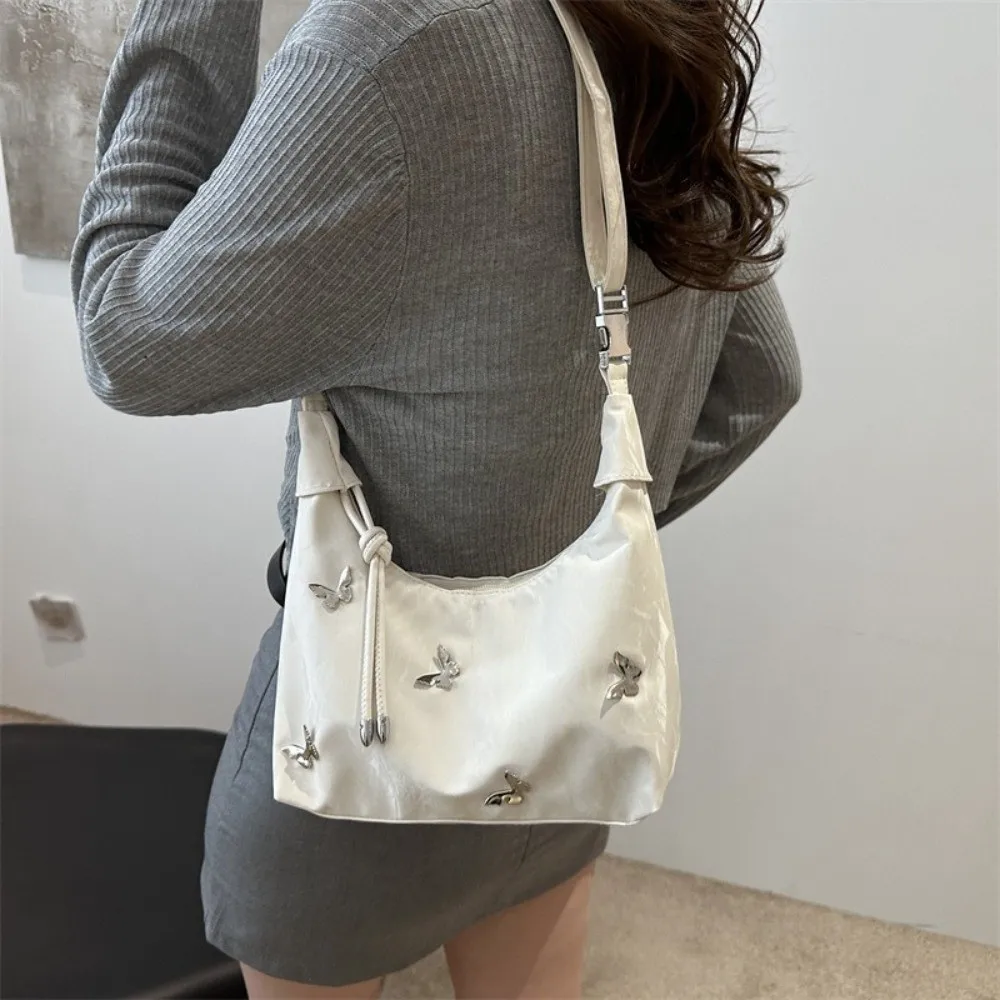 Solid Color Butterfly Crossbody Bag PU Leather Zipper Dumpling Shape Handbag Multifunctional Korean Style Single Shoulder Bag
Solid Color Butterfly Crossbody Bag PU Leather Zipper Dumpling Shape Handbag Multifunctional Korean Style Single Shoulder Bag