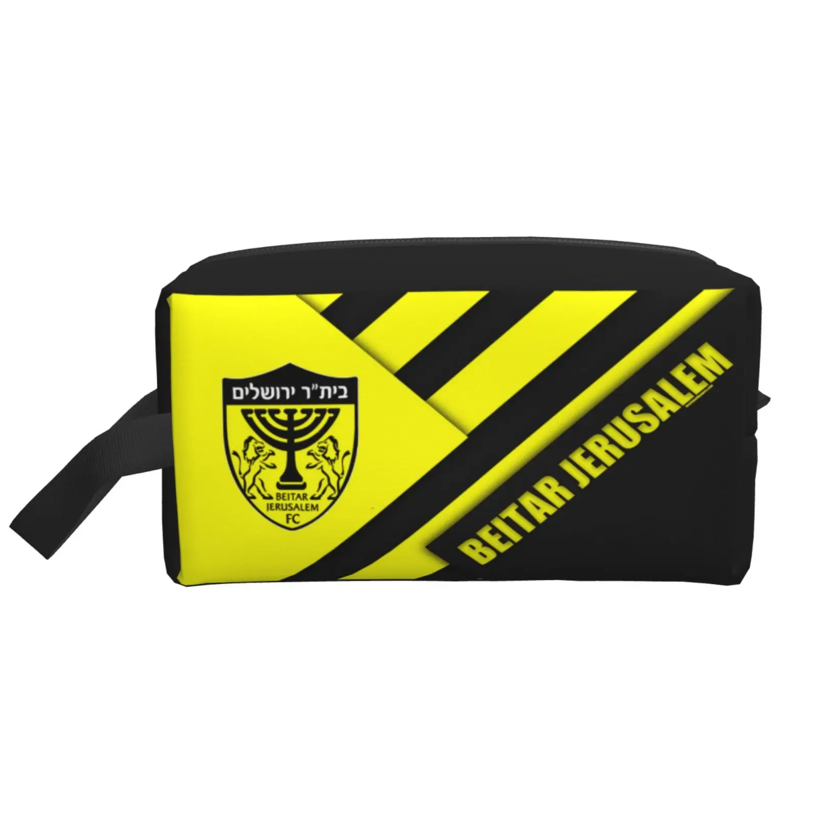 Beitar Jerusalem FC Portable Large Capacity Travel Toiletry Storage Bag Cosmetic Bag Ideal for Travel Storage and Everyday Use
Beitar Jerusalem FC Portable Large Capacity Travel Toiletry Storage Bag Cosmetic Bag Ideal for Travel Storage and Everyday Use