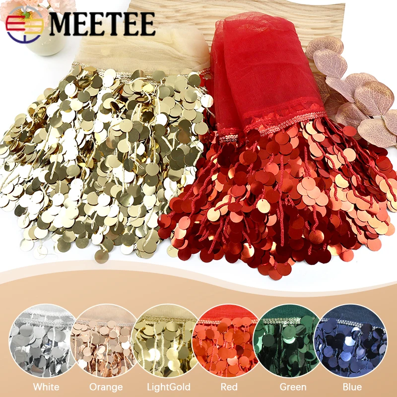2/5Yards 18cm Sequin Tassel Fringes Sewing Stage Garment Lace Trim Latin Dress Decorative Trimmings Fringe DIY Crafts Supplies
2/5Yards 18cm Sequin Tassel Fringes Sewing Stage Garment Lace Trim Latin Dress Decorative Trimmings Fringe DIY Crafts Supplies