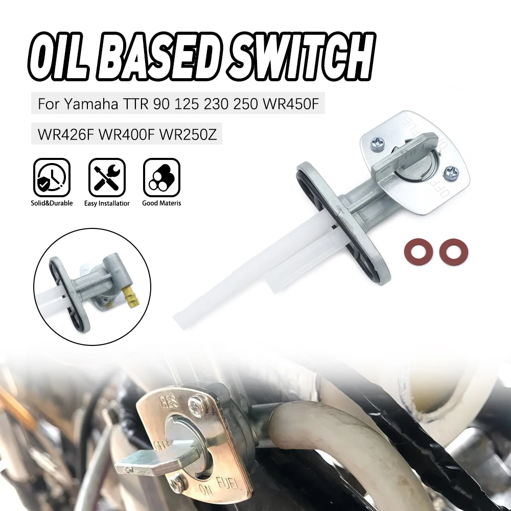 For Yamaha Blaster 200 YFS200 WR450F TTR TT-R 90 125 225 230 WR400F WR250Z WR250F XT Gas Fuel Petcock Tap Valve Switch Pump
For Yamaha Blaster 200 YFS200 WR450F TTR TT-R 90 125 225 230 WR400F WR250Z WR250F XT Gas Fuel Petcock Tap Valve Switch Pump