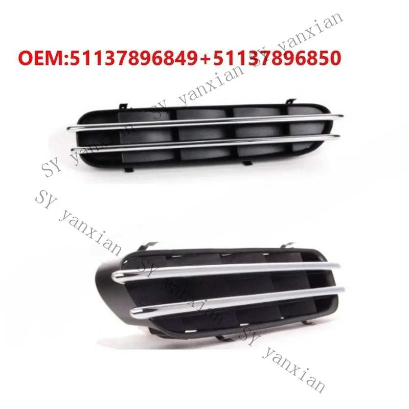 SY+ 1 Pair Front Left+Right Wing Grille Cover Panel for BMW E60 M5;
SY+ 1 Pair Front Left+Right Wing Grille Cover Panel for BMW E60 M5;