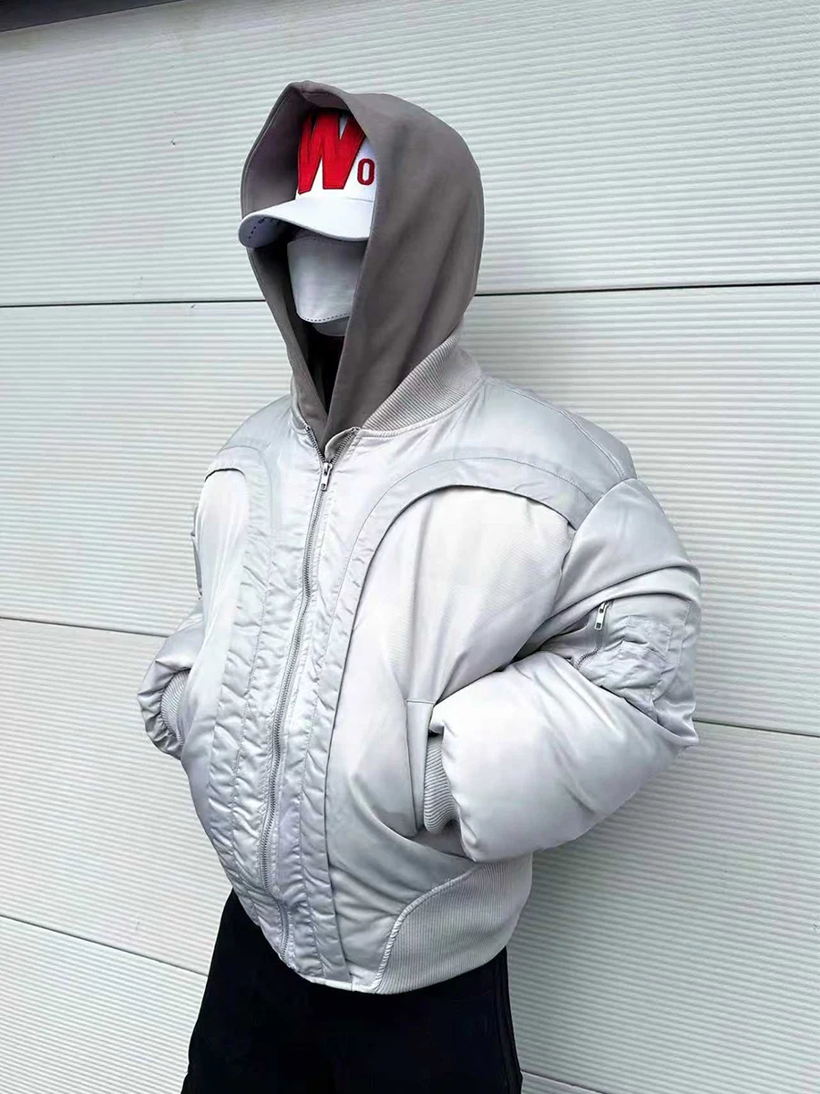 Мужская зимняя утепленная бейсбольная куртка Lownn из хлопка с асимметричным кроем, спортивная одежда из полиэфирного волокна, пальто с длинными рукавами
Мужская зимняя утепленная бейсбольная куртка Lownn из хлопка с асимметричным кроем, спортивная одежда из полиэфирного волокна, пальто с длинными рукавами