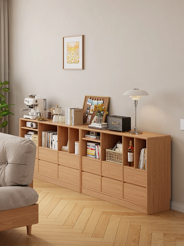 Книжный шкаф для хранения из цельного дерева, комбинация со встроенными шкафчиками для всей стен, низкий шкаф, книжная полка для гостиной, шкаф-ведро, пол
Книжный шкаф для хранения из цельного дерева, комбинация со встроенными шкафчиками для всей стен, низкий шкаф, книжная полка для гостиной, шкаф-ведро, пол