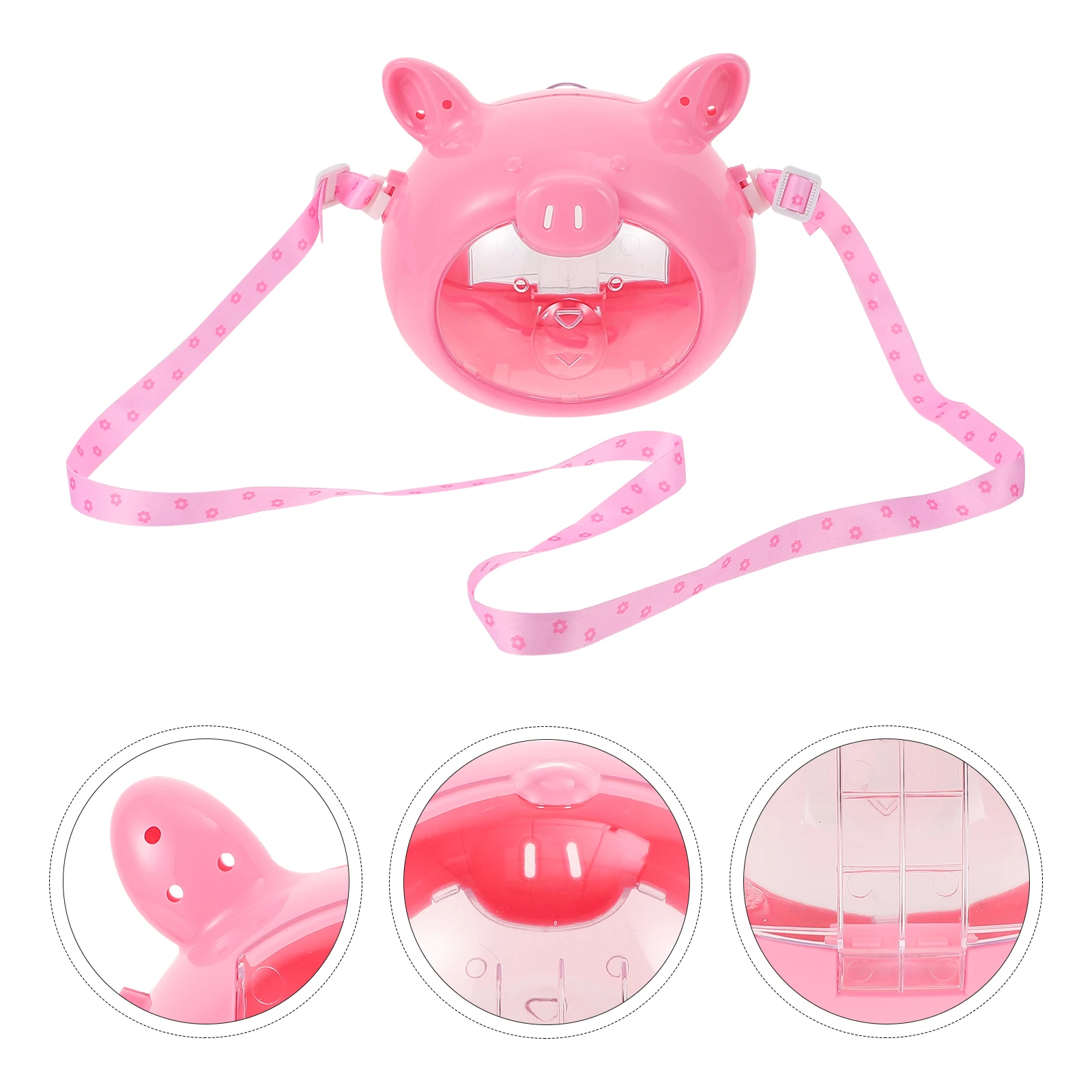 Guinea Pig Pig-shaped Hand Cage Travel Chinchilla Carrier Plastic Portable Rabbit
Guinea Pig Pig-shaped Hand Cage Travel Chinchilla Carrier Plastic Portable Rabbit