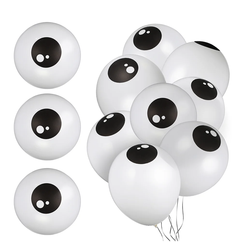 200 Pcs Halloween Eye Ball Balloons Eyeball Decorations Party Supplies Black Eyes Cartoon Inflatable
200 Pcs Halloween Eye Ball Balloons Eyeball Decorations Party Supplies Black Eyes Cartoon Inflatable