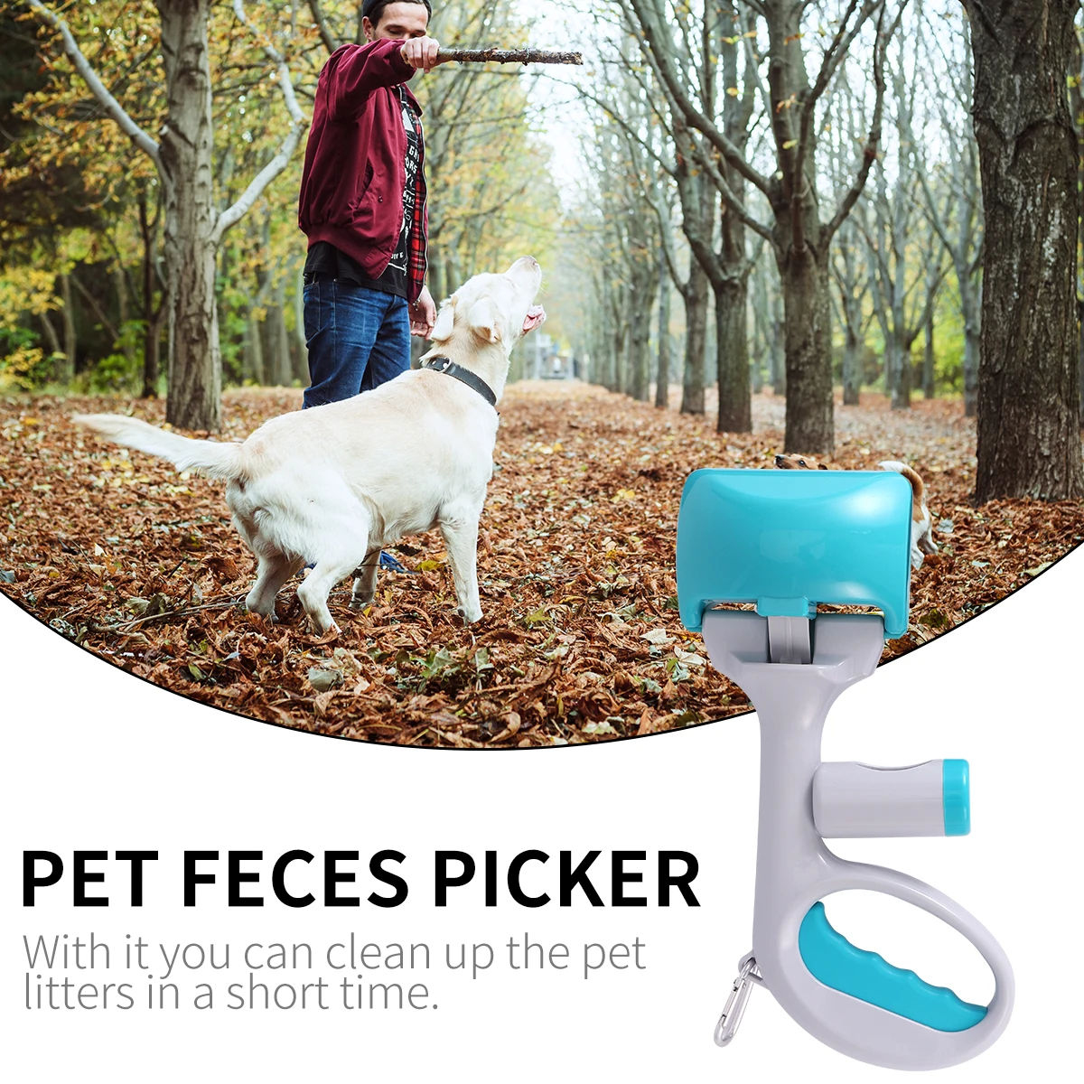 Portable Pet Pooper Scooper Long Handle Strong Durable Poop Scoop Pet Waste Pickup Tool Dog Feces Picker Cat Poop Clip
Portable Pet Pooper Scooper Long Handle Strong Durable Poop Scoop Pet Waste Pickup Tool Dog Feces Picker Cat Poop Clip