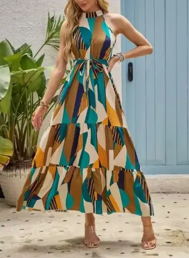 Women's Fashion 2025 Spring Summer Dress Latest Hot Selling Fashionable and Elegant Temperament, Large Swing Mid Length Dress
Women's Fashion 2025 Spring Summer Dress Latest Hot Selling Fashionable and Elegant Temperament, Large Swing Mid Length Dress