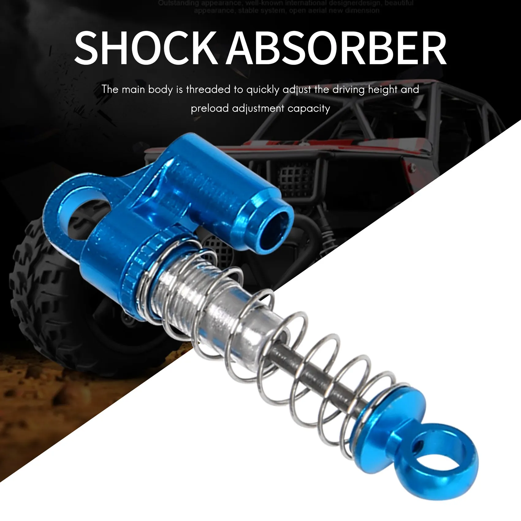 Современный металлический амортизатор для осевого SCX24 90081 1/24 RC Crawler Car, синий
Современный металлический амортизатор для осевого SCX24 90081 1/24 RC Crawler Car, синий