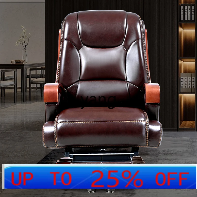 lmm High-end Elegant Business Chair Solid Wood Leather Office Chair Reclining Home Computer Chair
lmm High-end Elegant Business Chair Solid Wood Leather Office Chair Reclining Home Computer Chair