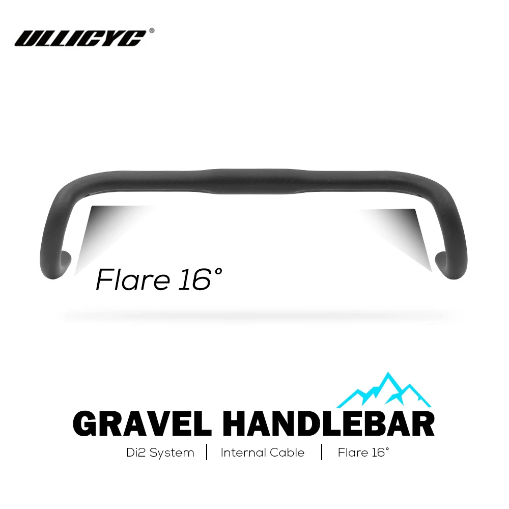 Di2 Fully Integrated Cables Carbon Gravel Handlebar Flare 16° Bar 3K Matte Cycle Cross Road Bike Handlebar Bicycle Accessories
Di2 Fully Integrated Cables Carbon Gravel Handlebar Flare 16° Bar 3K Matte Cycle Cross Road Bike Handlebar Bicycle Accessories