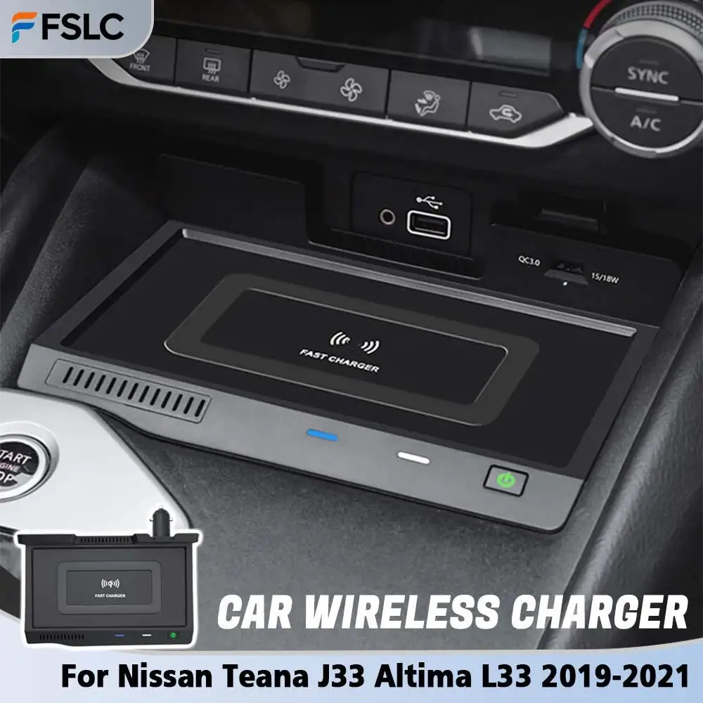 ⭐Genuine⭐ Phone Charger Fast Car Wireless Charger For Nissan Teana J33 Altima L33 2019 2020 2021 Cars Accessories
⭐Genuine⭐ Phone Charger Fast Car Wireless Charger For Nissan Teana J33 Altima L33 2019 2020 2021 Cars Accessories