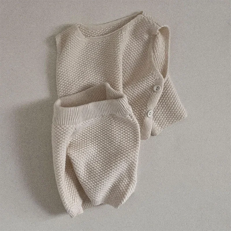 Girls Clothes Kids Korean 2 Pieces Sets Vest Shorts Summer Autumn Fashion Casual Knitted Waistcoat Solid Color O-neck Sleeveless
Girls Clothes Kids Korean 2 Pieces Sets Vest Shorts Summer Autumn Fashion Casual Knitted Waistcoat Solid Color O-neck Sleeveless