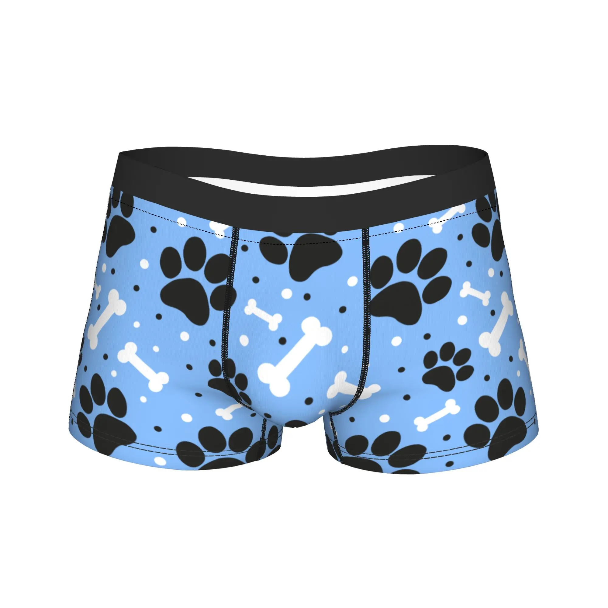 Men Dog Paw Print and Bone Long Underwear Funny Boxer Briefs Shorts Panties Male Soft Underpants M-XXL
Men Dog Paw Print and Bone Long Underwear Funny Boxer Briefs Shorts Panties Male Soft Underpants M-XXL