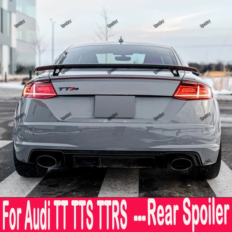 For Audi TT TTS TTRS MK2 MK3 AS3 Accord Standard 2008 - 2022 Carbon Fiber Look Gloss Black Rear Diffuser GT Styling Rear Spoiler
For Audi TT TTS TTRS MK2 MK3 AS3 Accord Standard 2008 - 2022 Carbon Fiber Look Gloss Black Rear Diffuser GT Styling Rear Spoiler