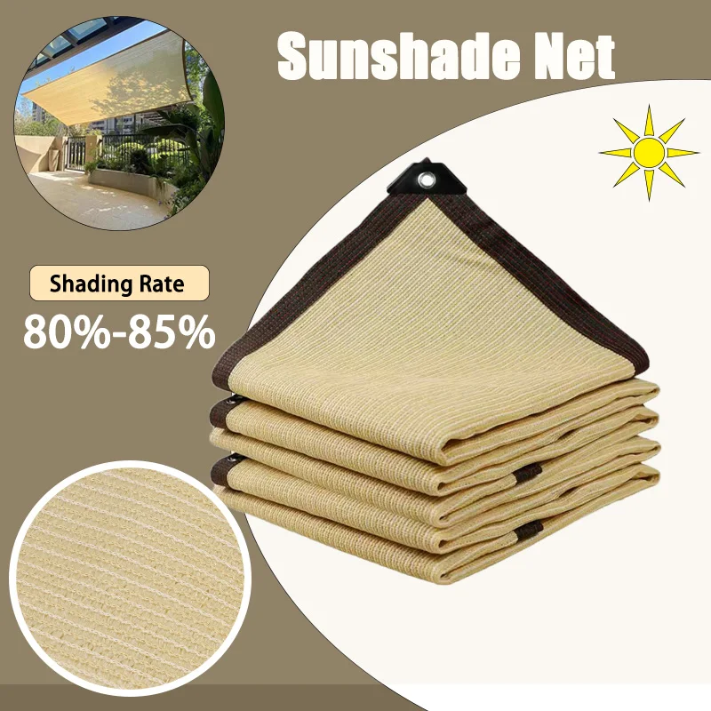 Shading80% Beige Anti-UV Sunshade Net Shade Outdoor Waterproof Sun Waterproof Outdoor UV Protection Garden Net
Shading80% Beige Anti-UV Sunshade Net Shade Outdoor Waterproof Sun Waterproof Outdoor UV Protection Garden Net