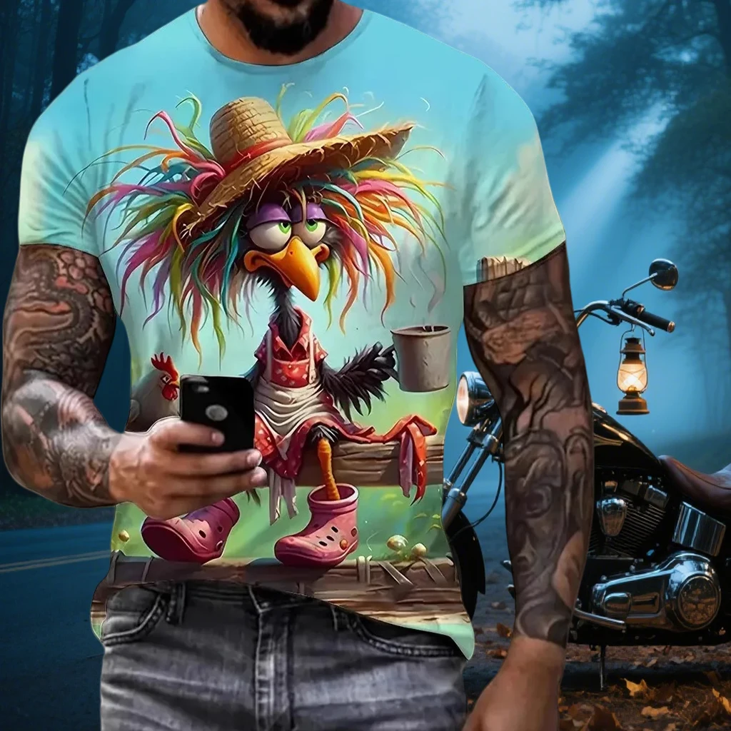 Fast Drying Breathable Motorcycle Riding Short Sleeved Men Sport Running Fitness Training Top Cartoon Printed Round Neck T-shirt
Fast Drying Breathable Motorcycle Riding Short Sleeved Men Sport Running Fitness Training Top Cartoon Printed Round Neck T-shirt