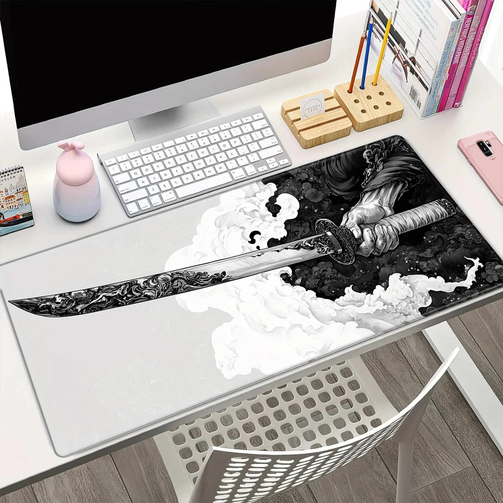 Gamer mouse pad 3d anime Katana rubber non-slip lock edge craft desk mats keyboard expansion office mat XXL gaming accessories
Gamer mouse pad 3d anime Katana rubber non-slip lock edge craft desk mats keyboard expansion office mat XXL gaming accessories