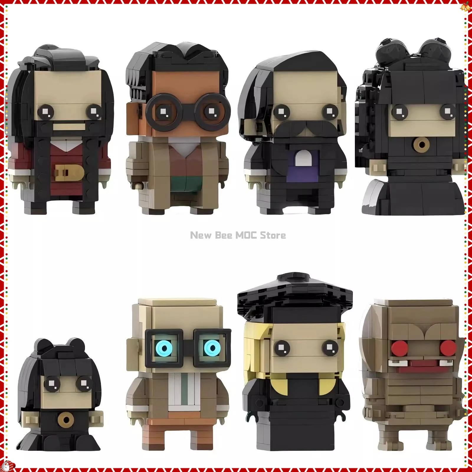 MOC Classic American TV Series Character Brickheadz Building Block Set Vampire Mini Cartoon Doll Model DIY Kid Toy Birthday Gift
MOC Classic American TV Series Character Brickheadz Building Block Set Vampire Mini Cartoon Doll Model DIY Kid Toy Birthday Gift