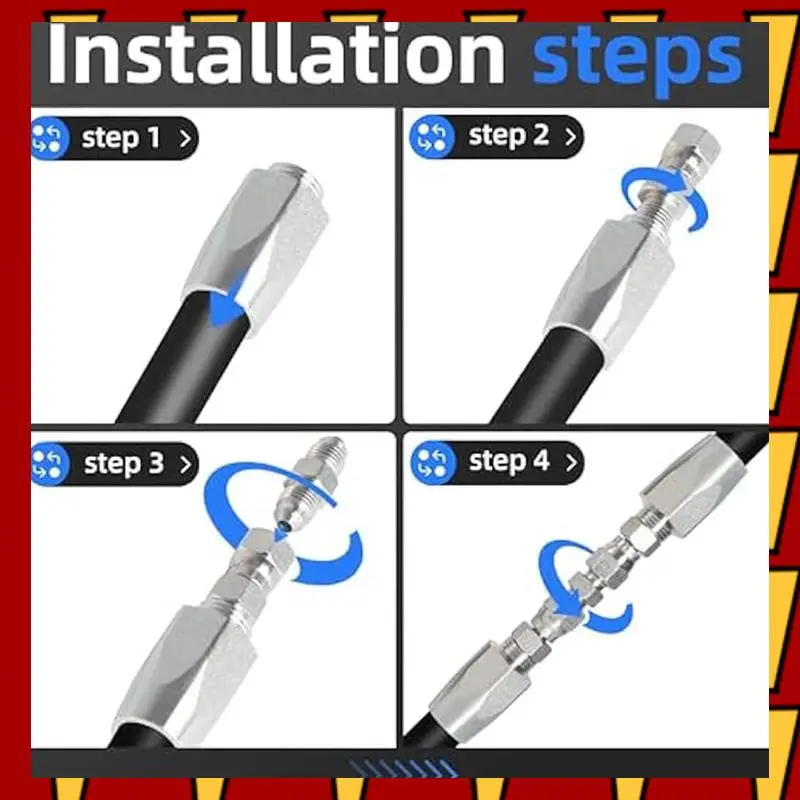 ABNP 4 шт. многоразовый ремонтный комплект фитингов для гидравлических шлангов, фитинги для гидравлических шлангов 1/2 дюйма 3/4 дюйма, ремонтный комплект для гидравлического шланга
ABNP 4 шт. многоразовый ремонтный комплект фитингов для гидравлических шлангов, фитинги для гидравлических шлангов 1/2 дюйма 3/4 дюйма, ремонтный комплект для гидравлического шланга