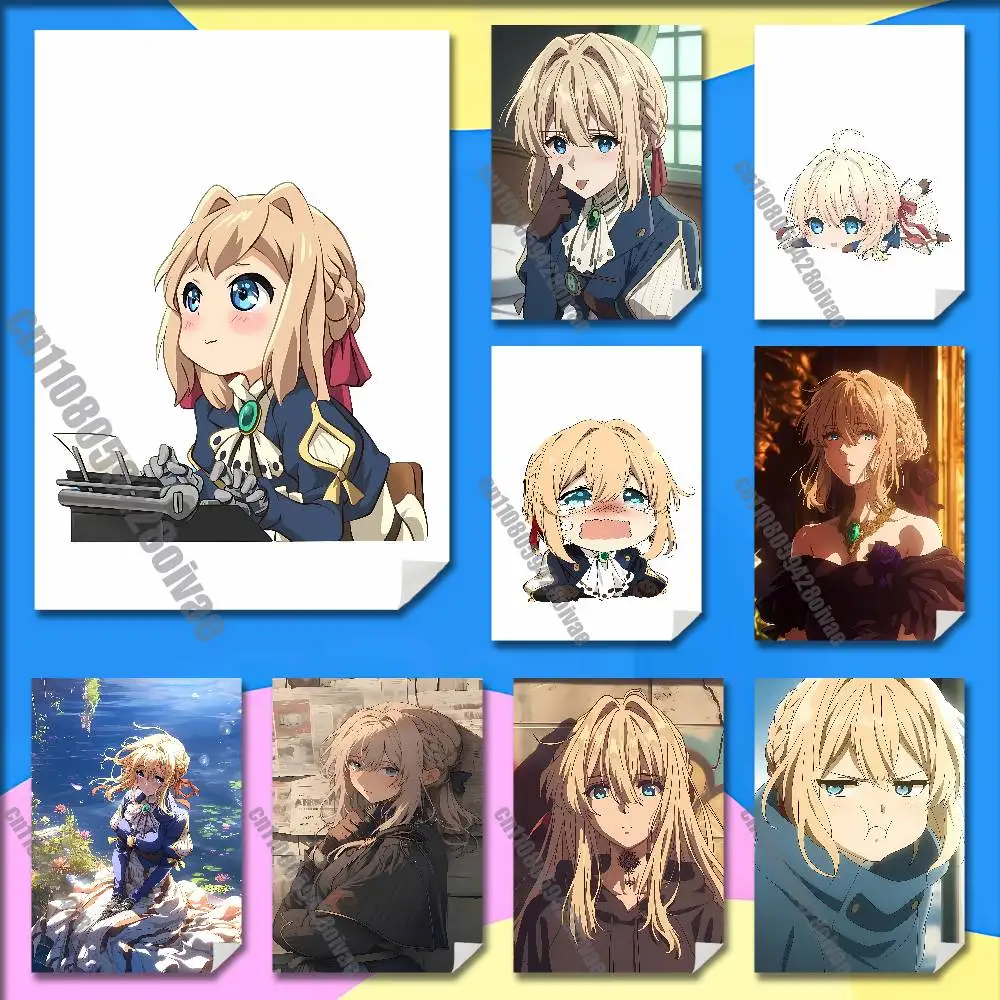 V-Violet E-Evergarden Poster Wall Murals For Offices 50x70cm Self-adhesive Decoration Sticker Playbill Cover
V-Violet E-Evergarden Poster Wall Murals For Offices 50x70cm Self-adhesive Decoration Sticker Playbill Cover