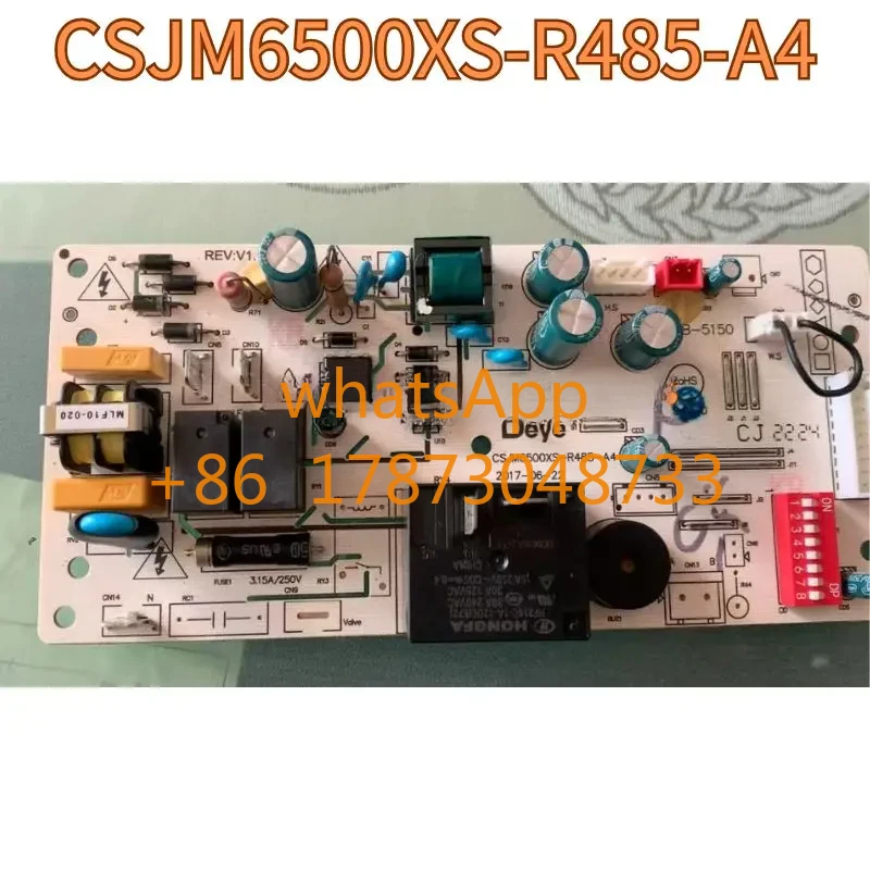 Б/у материнская плата осушителя CSJM6500XS-R485-A4, функциональный тест в порядке
Б/у материнская плата осушителя CSJM6500XS-R485-A4, функциональный тест в порядке