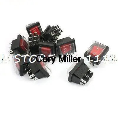 AC 16A/250V 20A/125V 6-контактный DPDT красный водонепроницаемый кулисный переключатель для лодки
AC 16A/250V 20A/125V 6-контактный DPDT красный водонепроницаемый кулисный переключатель для лодки
