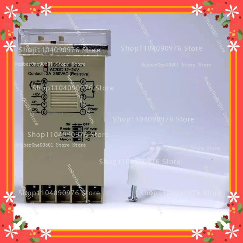 DHC5J-A preset number counter COUNTER4-bit power failure memory multi-function counting
DHC5J-A preset number counter COUNTER4-bit power failure memory multi-function counting