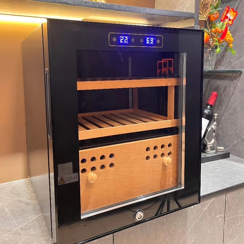 Premium Precise Automated Climate Controlled Cigar Humidor Cabinet Modern Design with Lacquer Technics Factory Direct Offer
Premium Precise Automated Climate Controlled Cigar Humidor Cabinet Modern Design with Lacquer Technics Factory Direct Offer