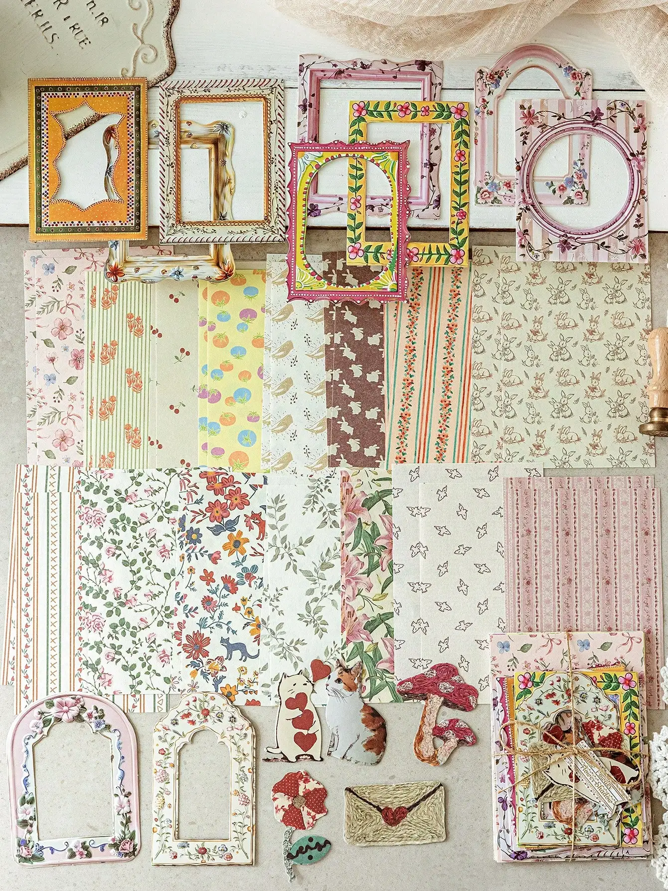 Embossed Floral Scrapbooking Paper – 45pcs, Vintage DIY Non-Adhesive for Collage & School
Embossed Floral Scrapbooking Paper – 45pcs, Vintage DIY Non-Adhesive for Collage & School