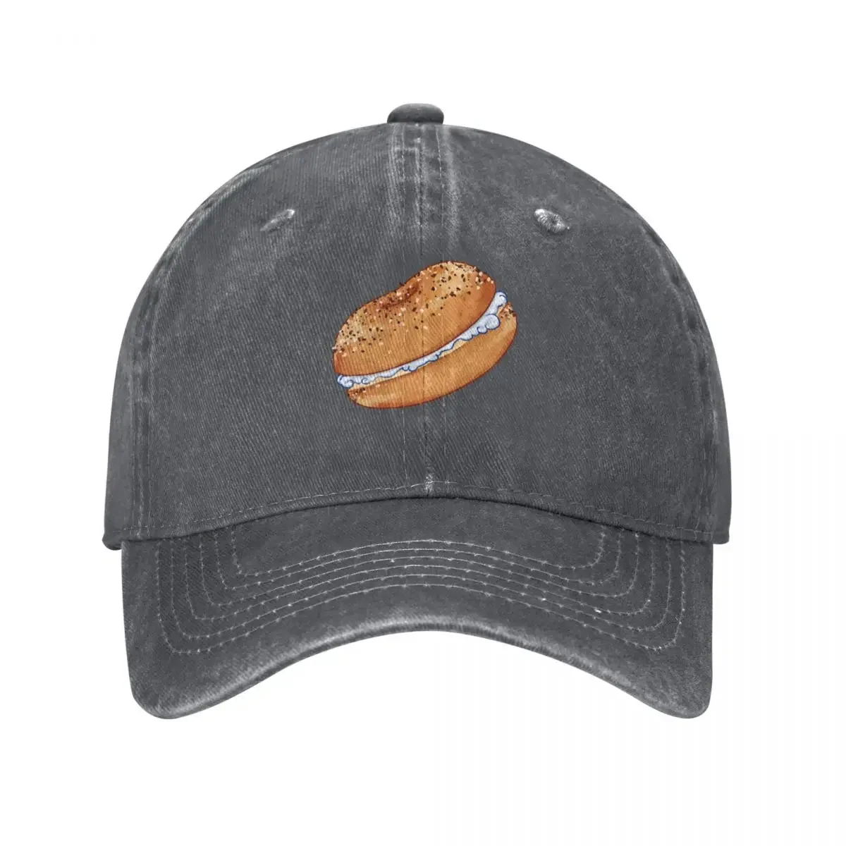 Everything Bagel and Cream Cheese Baseball Cap Male hat sun hat Winter hat Mens Caps Women's 
Everything Bagel and Cream Cheese Baseball Cap Male hat sun hat Winter hat Mens Caps Women's
