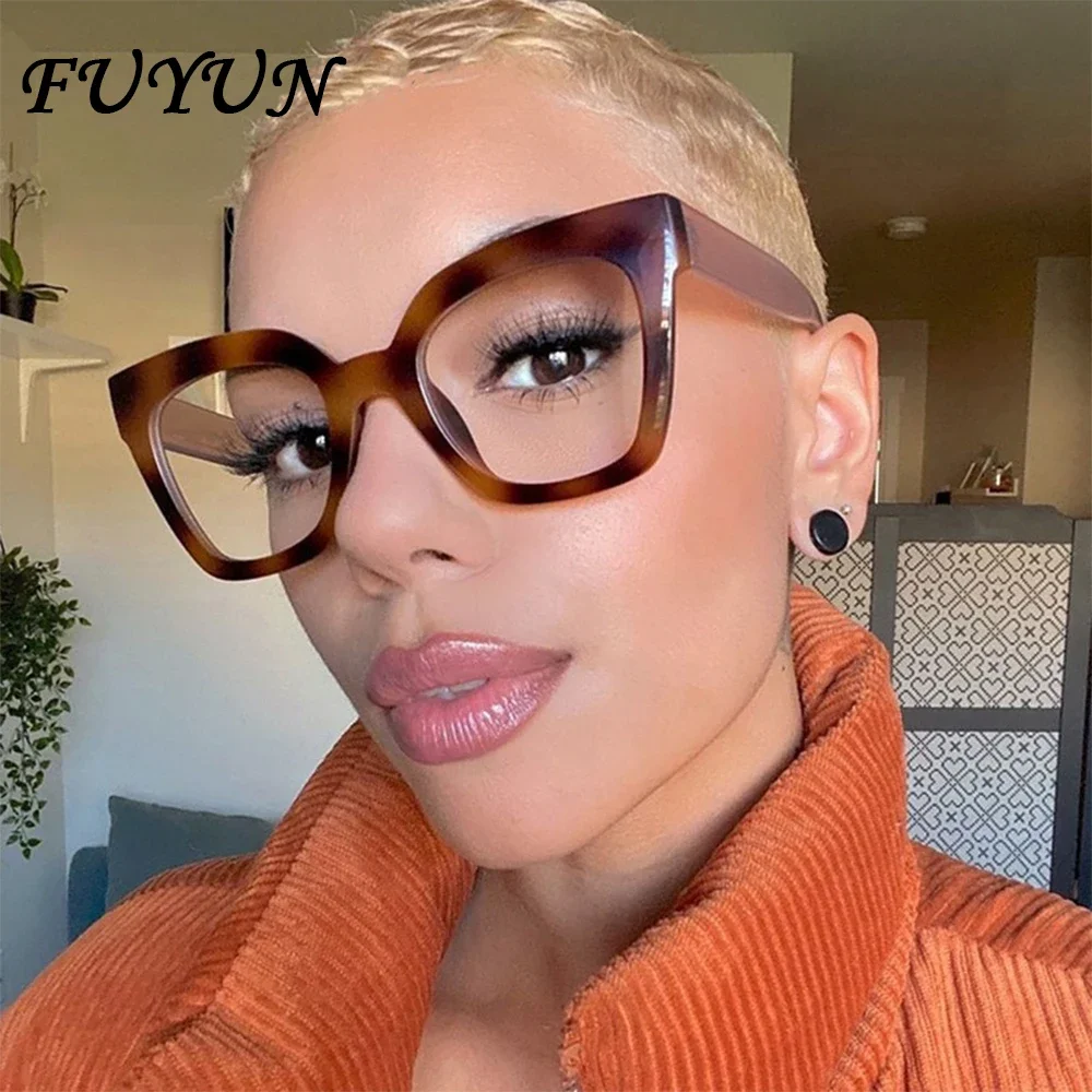 Fashionable Cat Eye Extra Large Anti Blue Light Glasses New Computer Optical Glasses Frame Trendy Retro Simple Glasses
Fashionable Cat Eye Extra Large Anti Blue Light Glasses New Computer Optical Glasses Frame Trendy Retro Simple Glasses