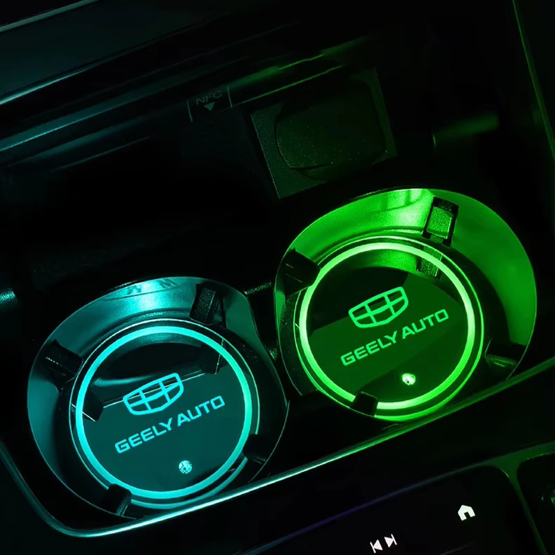 2Pcs Multi Mode RGB Light Up Cup Coaster for Geely Monjaro Atlas Emgrand Boyue Coolray Lynk & Co 01 02 03 USB Rechargeable Pad
2Pcs Multi Mode RGB Light Up Cup Coaster for Geely Monjaro Atlas Emgrand Boyue Coolray Lynk & Co 01 02 03 USB Rechargeable Pad