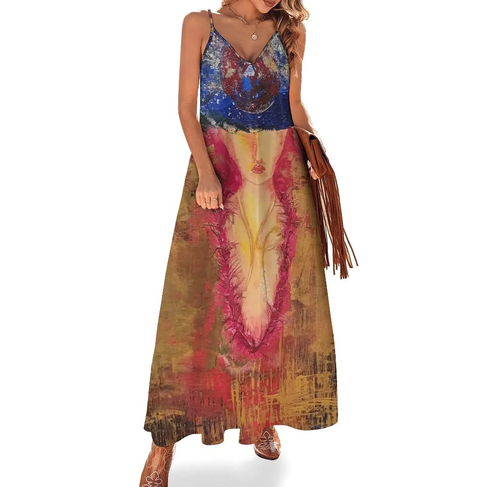 Lady with a hat Sleeveless Dress Women's summer suit Prom gown african dresses for woman summer dresses womens 2025 Dress
Lady with a hat Sleeveless Dress Women's summer suit Prom gown african dresses for woman summer dresses womens 2025 Dress
