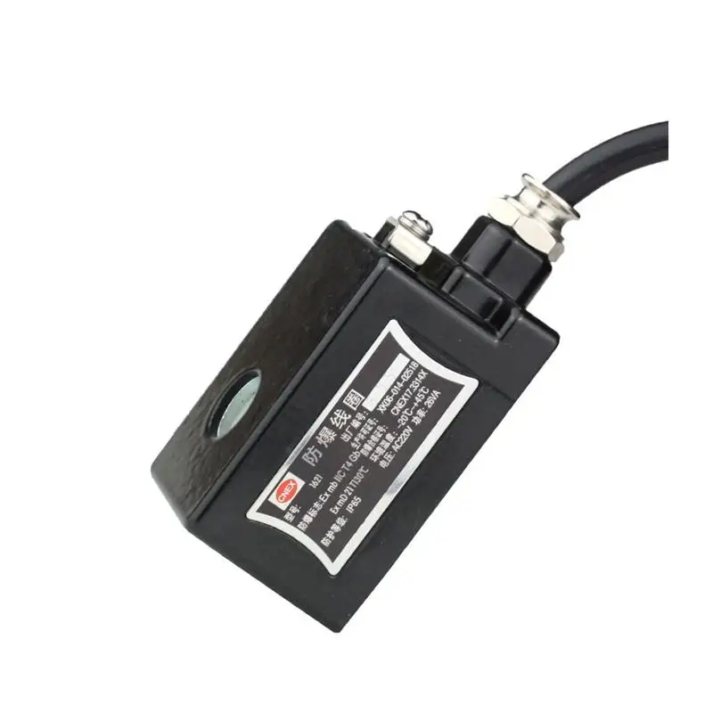 Solenoid valve explosion-proof coil 4V2102W coil inner diameter 91316mm220v24v natural gas coal mine
Solenoid valve explosion-proof coil 4V2102W coil inner diameter 91316mm220v24v natural gas coal mine